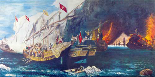 Kanuni Sultan Sleyman Preveze Deniz Zaferi